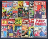 Lot (13) Golden Age Crime/ Suspense Comics- Some Pre-Code