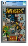 Avengers #74 (1970) Marvel Silver Age Black Panther CGC 9.0 Nice!