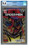 Spider-Men #1 (2012) Key 1st Meeting Peter Parker/ Miles Morales CGC 9.4
