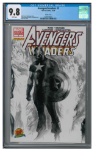 Avengers/ Invaders #5 (2008) Rare Alex Ross Sketch Cover Variant CGC 9.8