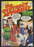 Mr. District Attorney #63 (1958) Early Silver Age DC/ Classic Martian Cover