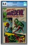 Daredevil #49 (1969) Silver Age Marvel/ Stan Lee Story CGC 8.0