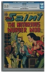 The Saint #9 (1950) Golden Age / Vs. The Notorious Murder Mob CGC 3.0