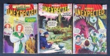 Tales of the Unexpected Early Issues Lot #13, 15, 17