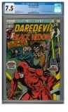 Daredevil #104 (1973) Bronze Age Kraven/ Black Widow CGC 7.5