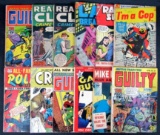 Lot (12) Golden Age Crime/ Suspense Comics- Some Pre-Code
