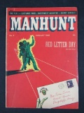 Manhunt #4 (1948) Golden Age Pre-Code Crime/ Suspense