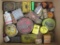 Group of (38) Antique General Store or Apothecary Products Bottles and Tins