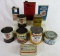 Case Lot of Antique Service Station Product Cans Inc. Standard Grease