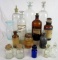 Group of Antique Glass Apothecary Bottles
