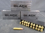 450 Bushmaster Ammo- 3 Full Boxes Hornady Black (60 Rounds Total)