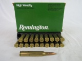Full Box (20) 25-06 Rem Remington Ammunition