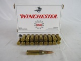 Full Box (20) 7.62mm Winchester Ammunition