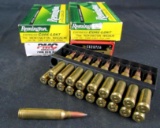 7mm Rem Mag Ammo- 4 Full Boxes Remington, Federal. PMC (80 Rounds Total)