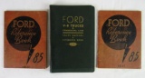 1920's-1930's Ford Auto Manuals Inc. V-8 Truck Sales Manual, (2) 1937 Ford Reference Books
