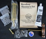 Complete NOS Vintage CVA .45 Cal Black Powder Cap & Ball Revolver Set
