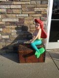 Excellent Vintage Disney Store Statue/ Display Prop- Ariel- The Little Mermaid