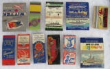 Case Lot of 1930's-1940's Transportation Advertising Matchbook Covers