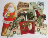 Antique Christmas and Santa Claus Ephemera Lot