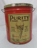 Antique Purity Sugar Cones Large Display Tin 12 x 14