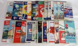 Lot (27) Antique Gas Station Road Maps- Sinclair, Mobil, Conoco, Gulf++