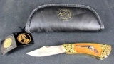 Beautiful Franklin Mint Colt Single Action Army Peacemaker Folding Knife