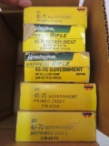 45-70 Government Reload Lot (33 Rounds, 56 Brass Casings)