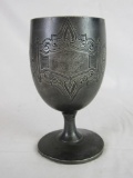 1870 Dated Presentation Goblet by Meriden & Co.