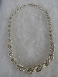 Heavy Sterling Silver Rope Chain Necklace (58g)