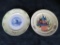 1927 & 1933 New York Central Veterans (Cedar Point, Ohio) Porcelain Commemorative Plates