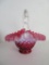Vintage Fenton Cranberry Opalescent 8