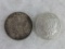 Lot of (2) U.S. Morgan Silver Dollar Coins 1880, 1904