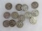 Lot (13) US Standing Liberty Silver Quarters