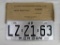 Antique 1948 Michigan Automobile Passenger Car License Plate NOS in Envelope