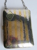 Beautiful 18K Gold and Sterling Silver Ladies Compact Purse