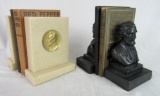 (2) Pairs Antique Abraham Lincoln Bookends