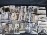 Lot of (200+) Antique Real Photo Postcards RPPC