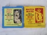 Lot of (2) 1974 Match Mates Adult XXX Movie Reels In Original Boxes