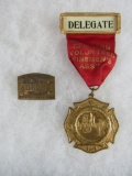 1920's New York Firemen's Delegate and Chauffeur Drivers Badges