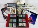 Estate Found Collection of Vintage U.S. Postage Stamp Blocks, Unused