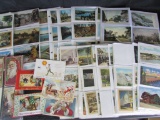 Excellent Estate Lot (200+) Antique & Vintage Postcards