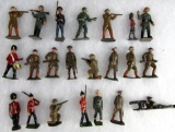 Grouping of Antique Lead Soldiers- Various Makers