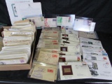 Huge Lot of 500-700 US First Day Cover Envelopes and Postcards
