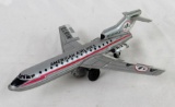 Antique American Airlines Tin Friction 727 Astro-Jet