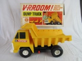 Vintage 1960's Mattel VRROOM! Large Dump Truck in Orig. Box