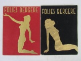 Lot of (2) French Folies Bergere Prgrams with Pin-Up Nude Covers