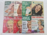 Lot of (8) 1940's-1950's Hollywood / Romance Magazines