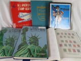 Estate Found Collection of (6) US Postage Stamp Collector Albums Loaded with Stamps