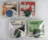 Lot (4) Vintage Duncan Yo-Yos all Sealed in original packaging.
