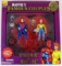 1996 Toybiz Marvel Famous Couples- Spider-Man & Mary Jane Figure Set Sealed MIB